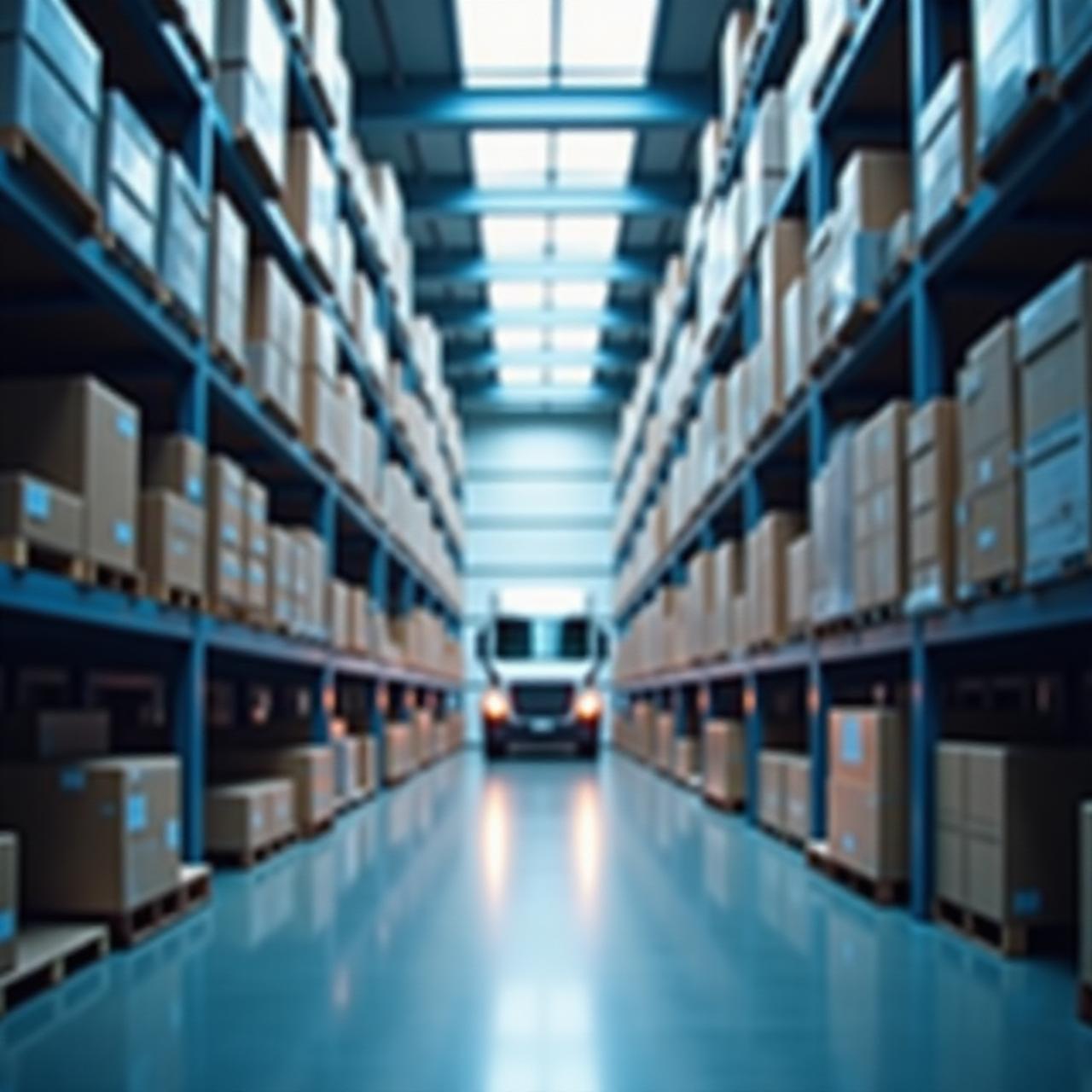 Modern logistics hub at Fairfield