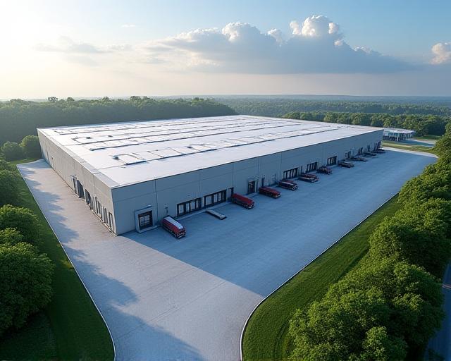 Satellite or tactical map of Fairfield OH logistics hub area